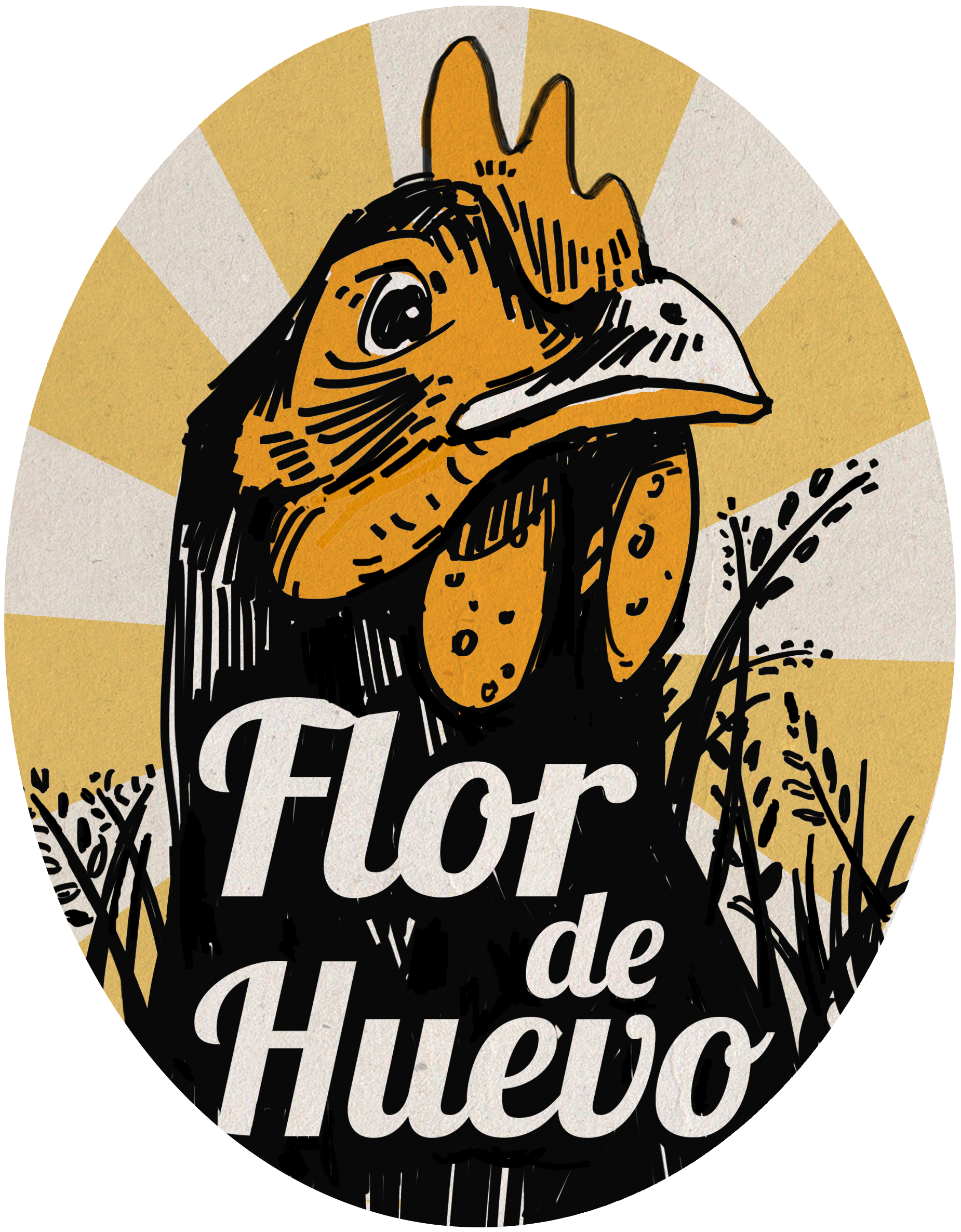 Flor de Huevo Logo